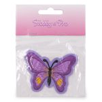 Термоаппликация Бабочка, 5.4х7см, Hobby&Pro (сиреневый)