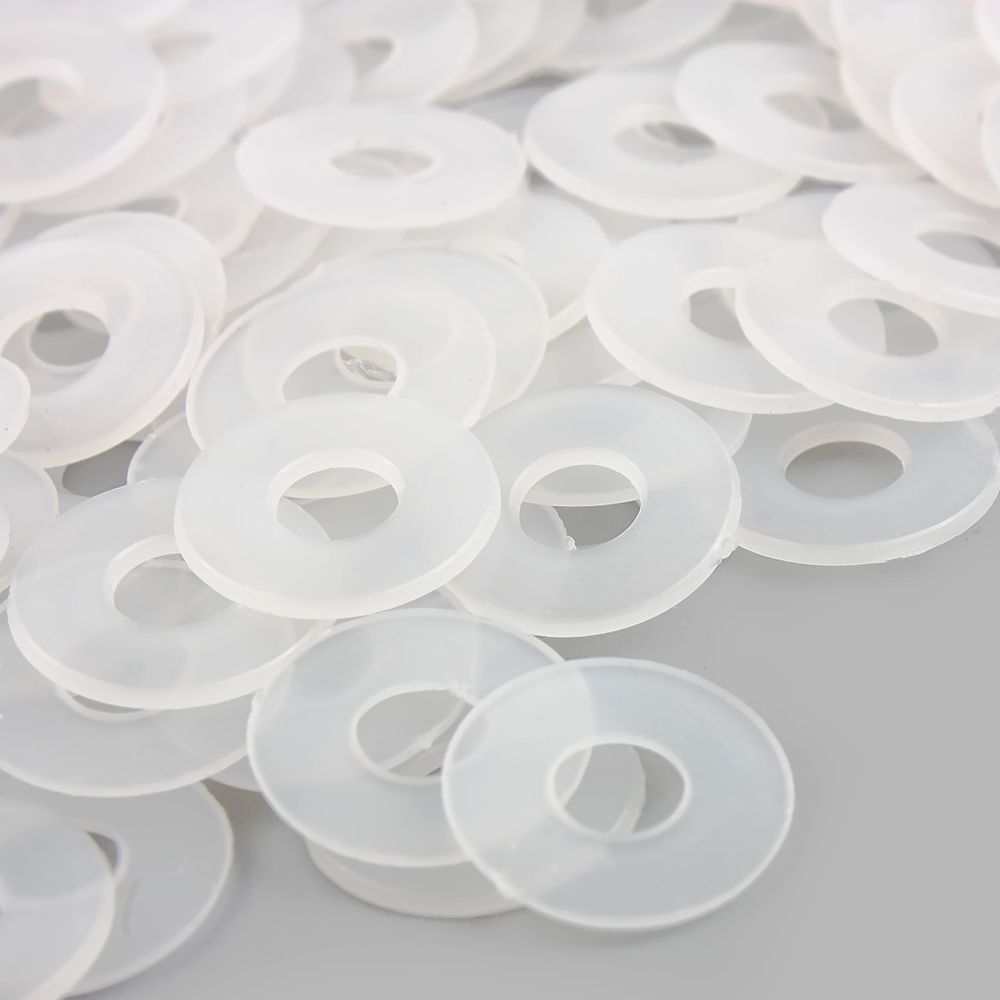 Кольцо уплотнительное пластик под кнопку ⌀5 мм (61/ Альфа), ≈5000 шт, New Star