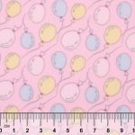 Ткань для пэчворка Peppy Молочные сны фланель, рулон 112 см / 5 метров, МС-26 розовый, Peppy