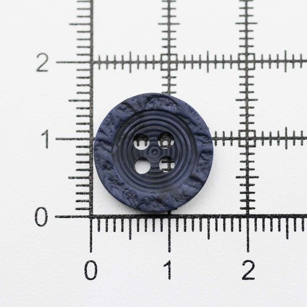 Пуговицы 4 прокола 24L (С147 т.синий), 0313-4079A, 144 шт