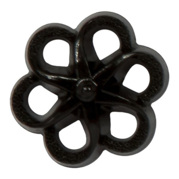 Пуговицы детские 15 мм, 36 шт, №D580 черный, Gamma AY 9906