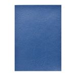 Кожа натуральная в листах А6 (10,5*14,8см), 100% кожа (04 светло-синий) 402