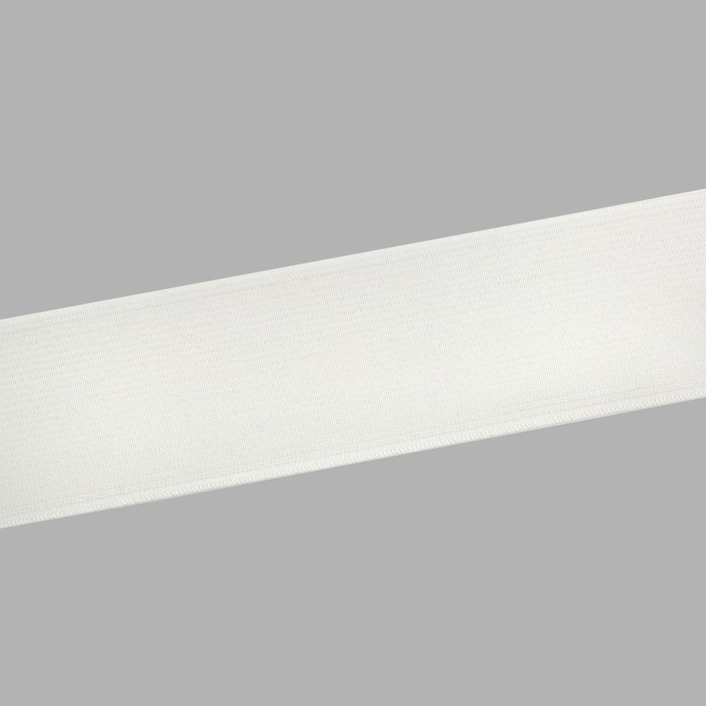 Резинка тканая 40.0 мм / 20 метров, белый