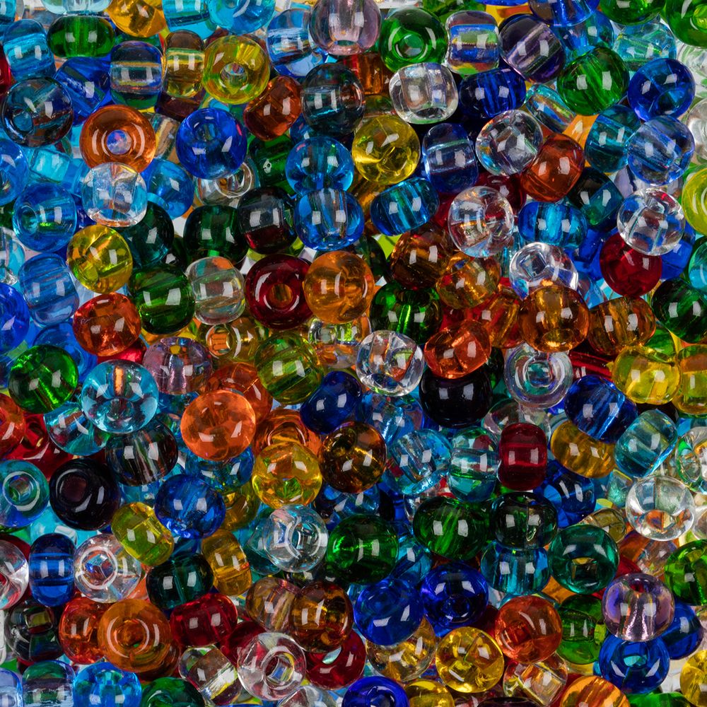 Бисер Preciosa ассорти 05/0, 50 г, 19691 разноцветный, 371-99001