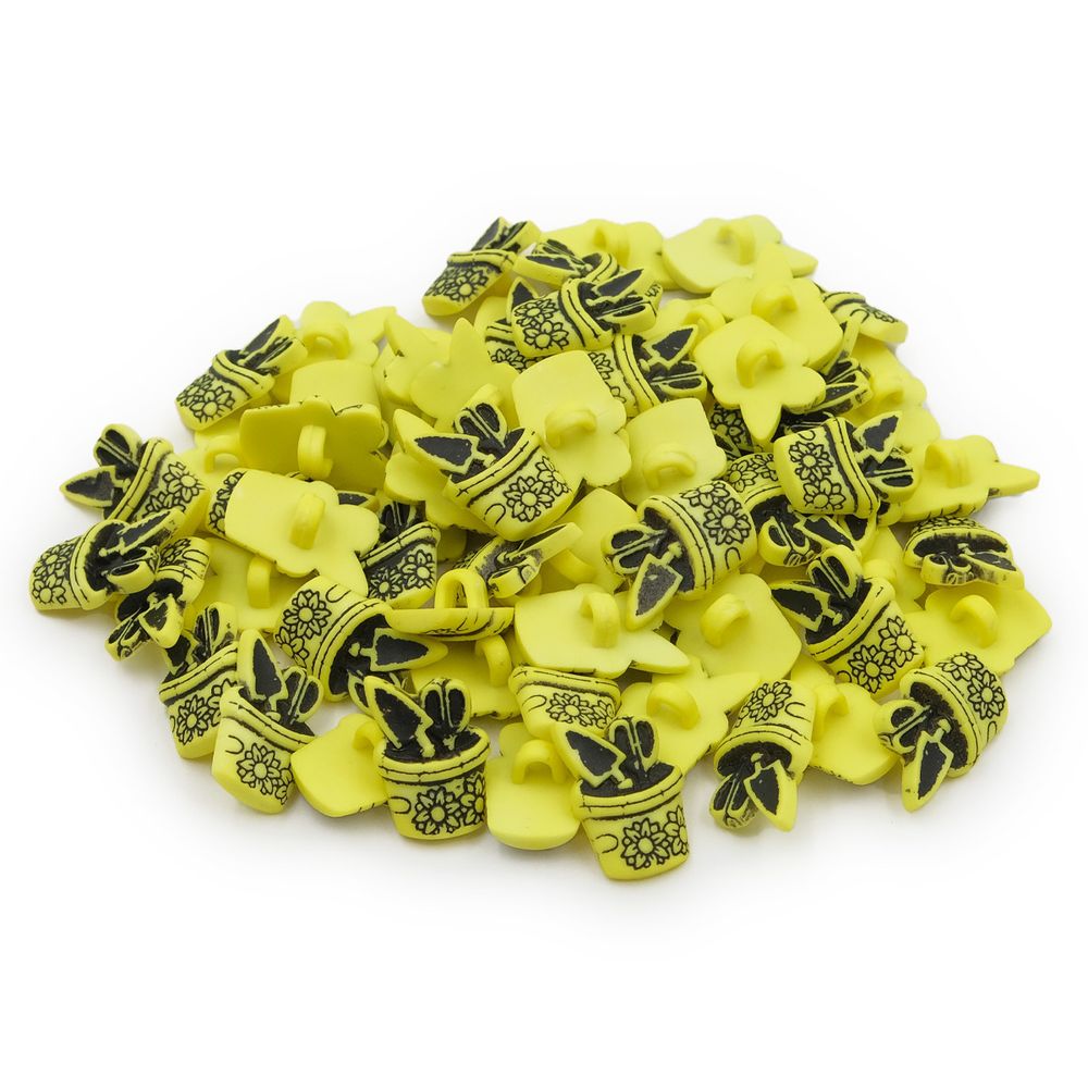 Пуговицы детские Ведерко, 21 мм (222) 47786, 72 шт