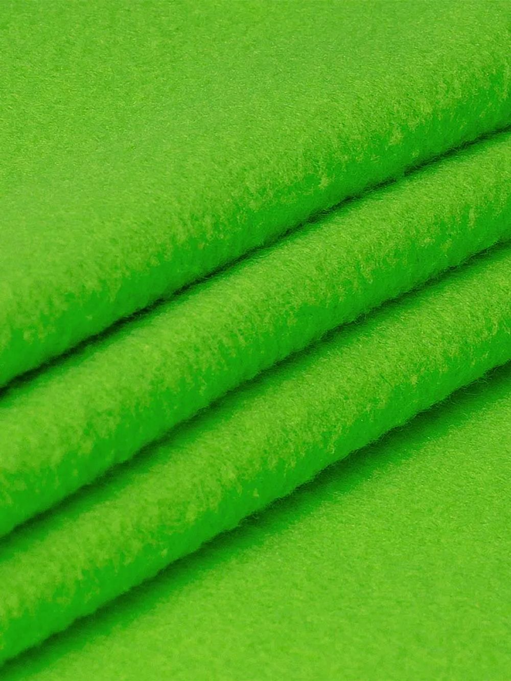 Флис 2-сторонний 240 г/м², 150 см / 10 метров, N-TBY-0240-F333, цв.F333 неон зеленый