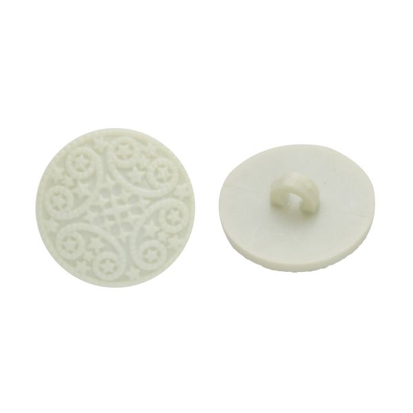 Пуговицы на ножке 22 мм (102 молочный), 36 шт