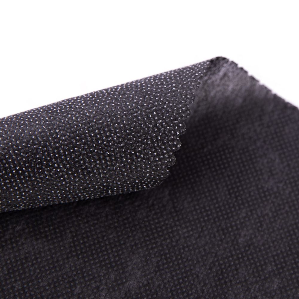 Флизелин клеевой точечный 45±5 г/м², (5 шт по 100х50 см), черный, Gamma GDD-835