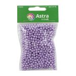 Бусины пластик (жемчуг) ⌀4 мм, 25 г, Astra&Craft, 017 NL сиреневый