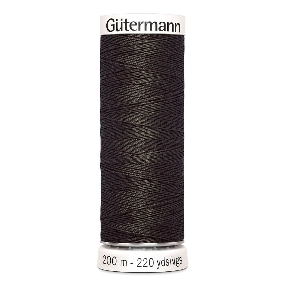 Нитки универсальные Gutermann Sew-all, 200м, 671 т.серо-коричневый, 1 катушка