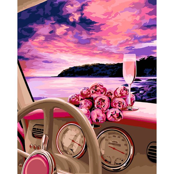 Картина по номерам Glama GLA28, Ривьера 40х50 см