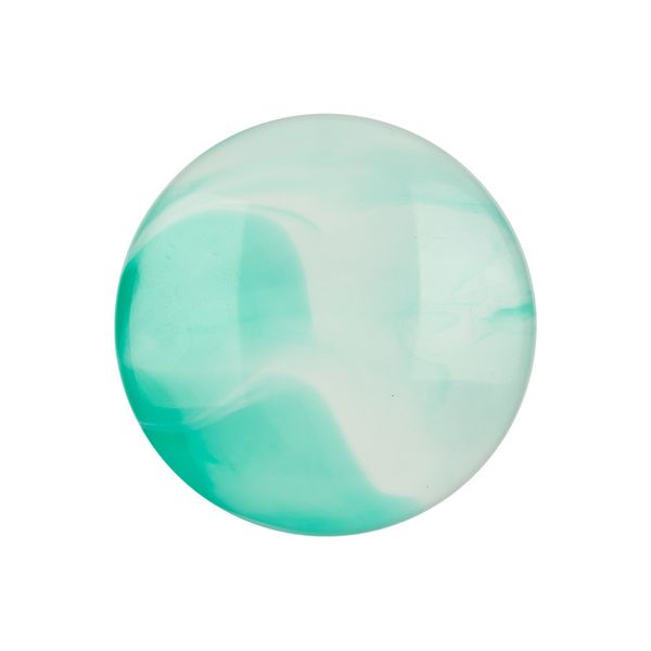 Подхваты шторные магнитные Агат ⌀45 мм, 1 шт, 81 белый/бирюзовый (узоры), Gamma