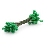 Тычинки для искусственных цветов 0,5х6см, вес 10гр. (12 зеленый), AR561