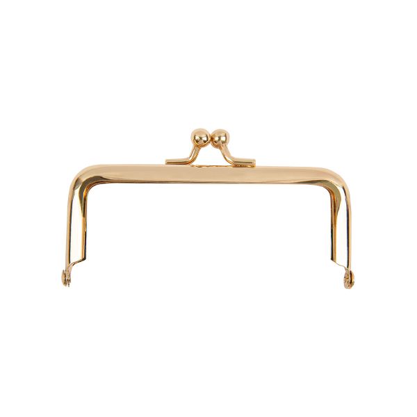 Застежка для сумки фермуар 10.5х6 см, 1 шт, 05 золото, Gamma FER-28