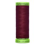 Нитки для тонких тканей Gutermann Extra Fine 150, 200м, 368 бордо, 5 катушек