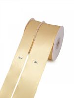 Лента атласная 1-сторонняя 38.0 мм / 22.5±1 метра, 3008 бл.песочный, Magic4Hobby