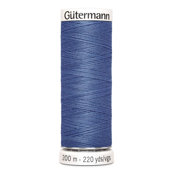 Нитки универсальные Gutermann Sew-all, 200м, 037 джинсовый, 5 катушек