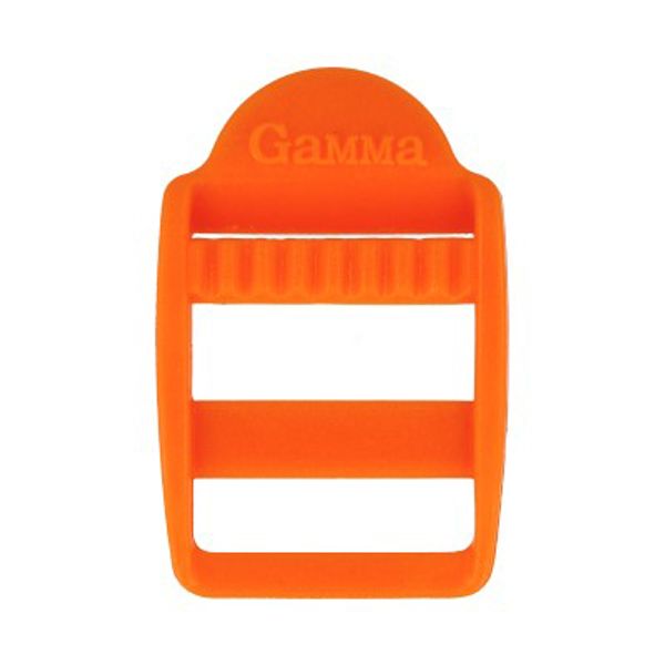 Пряжка регулировочная пластик 19 мм, 100 шт, 006 оранжевый, Gamma SAM001