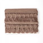 Бахрома отделочная 70.0 мм / 10 метров, 6154-0419, с кисточками, цв.6458 темно-бежевый