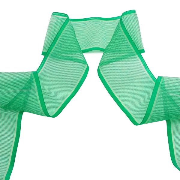 Лента для бантов (капрон) _8 см, 25 м (зеленый) С3501