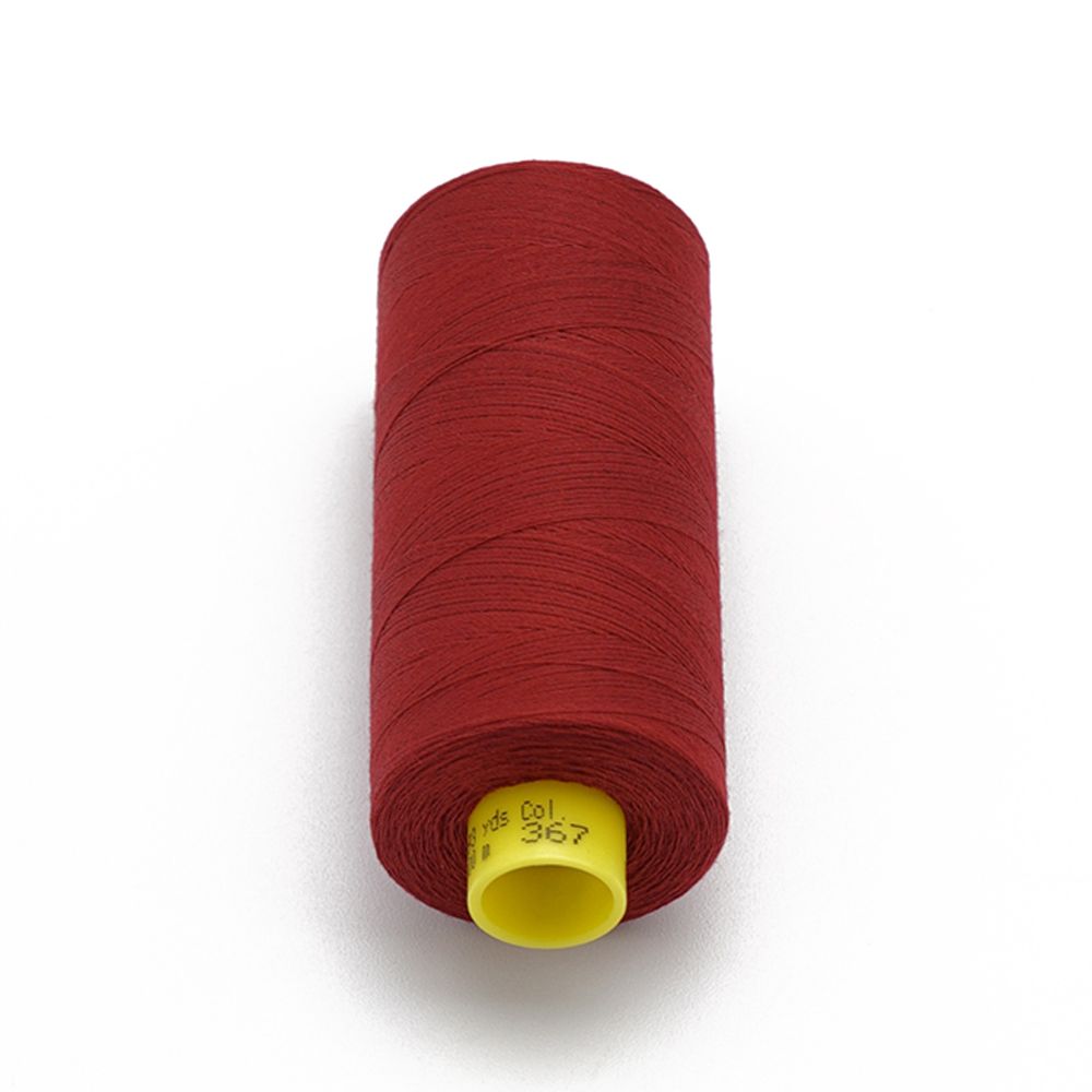 Нитка особо тонкая Gutermann Mara №150 (150/2), 1000 м, 713953, цв. 367 рубиновый, 1 катушка