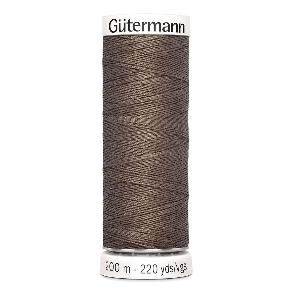 Нитки универсальные Gutermann Sew-all, 200м, 439 палево-коричневый, 1 катушка