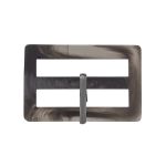 Пряжка ременная пластик 35 мм (внешн. 44х29 мм), Col.A черный, CNY155, 6 шт