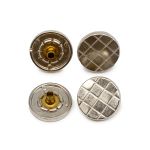 Часть кнопки 5/15 никель мет. клетка, 20 шт