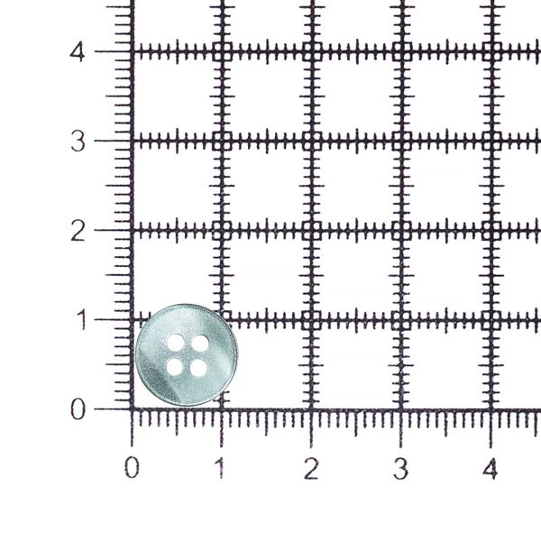 Пуговицы 4 прокола 18L (11мм), пластик (col.07 серо-зеленый), CN_2846, 72 шт