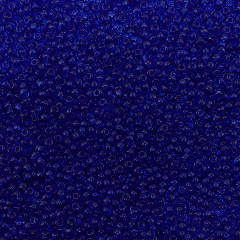 Бисер Preciosa 10/0 (2.3 мм), 1х50 г, прозрачный, цв. 60300