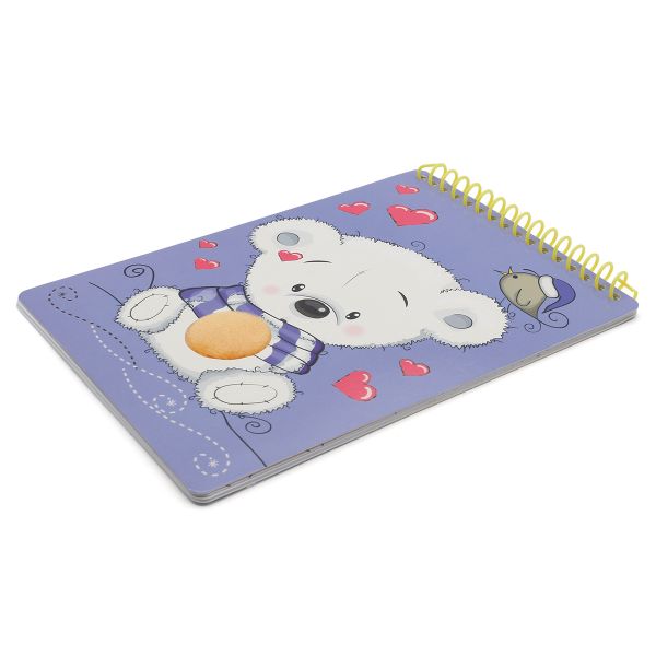 Блокнот-раскраска А5 с объемной аппликацией 