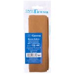 Косая бейка хлопковая 40 мм / 5 шт по 5.4 метра, №181 коричневый, Gamma GK-40C