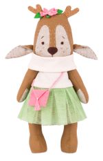 Набор для шитья игрушки Олененок Матильда 35 см, Miadolla H-0214