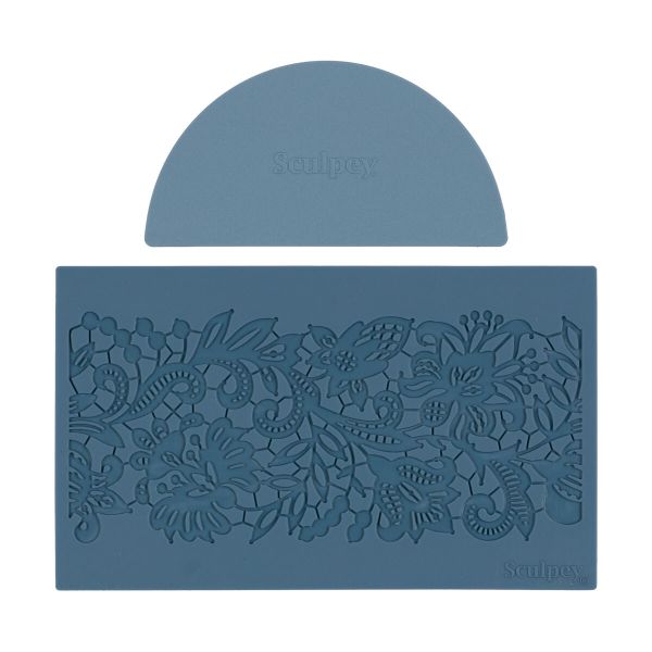 Форма силиконовая для слепков Sculpey Silicone Bakeable Mold-Lace, Sculpey APM56