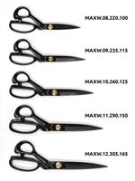 Ножницы закройные (портновские) 22 см, 10 см до центра винта, Maxwell Premium