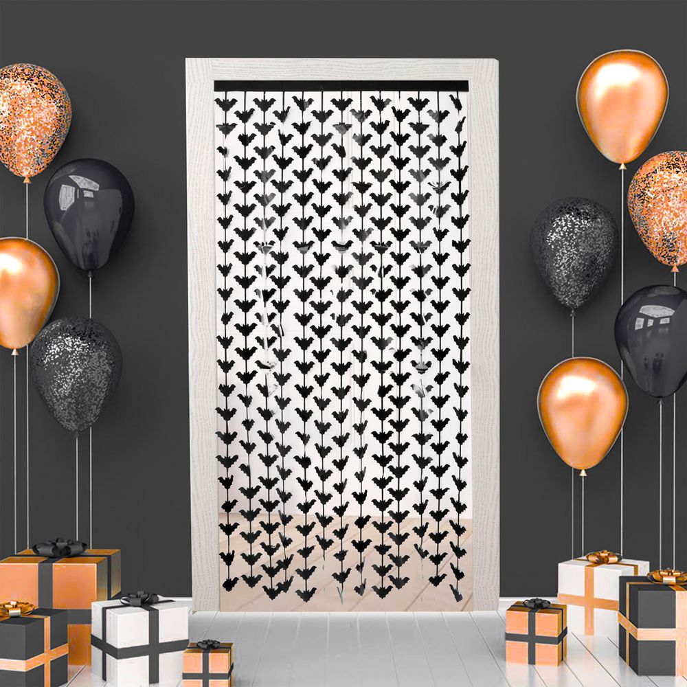 Занавес Дождик 100х200 см, 01_летучие мыши, Boomzee GBZ-14