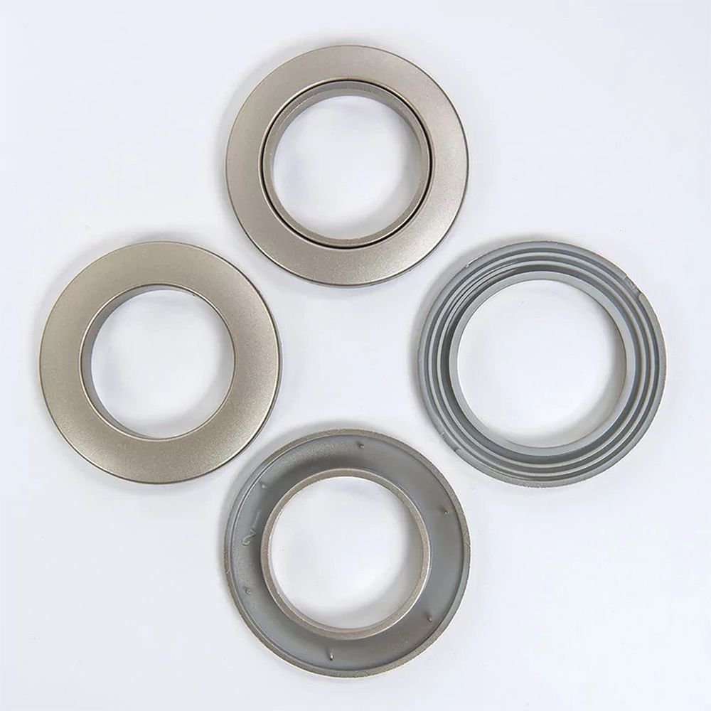 Люверсы шторные ⌀35 мм, цв.белый золото, 04, Belladonna, 10 шт