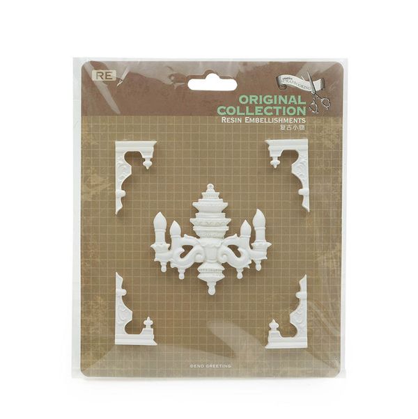 Набор декоративных элементов для скрапбукинга Свечи