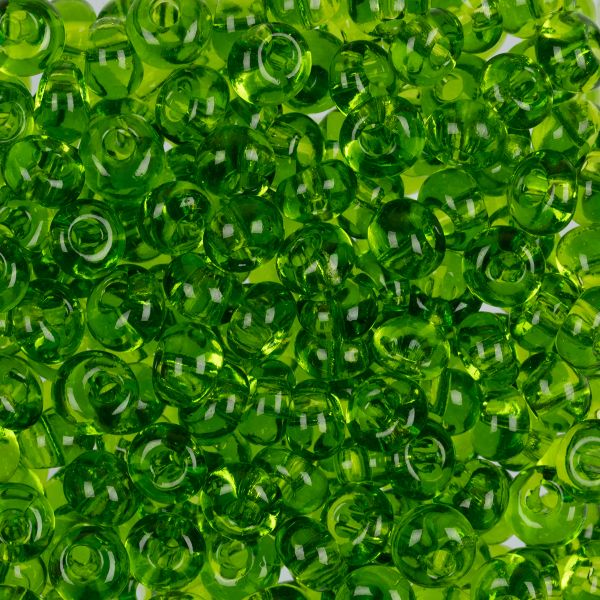 Бисер Preciosa Drops 2/0 (6 мм), 50 г, 50430 т.салатовый, 311-11001