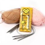 Набор круговых спиц Maxwell Gold 4 шт длина 80см 5.5-6-7-8мм