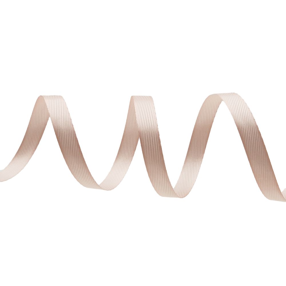Лента декоративная ёлочка 15.0 мм / 20±1 метров, 17 пепельно-розовый