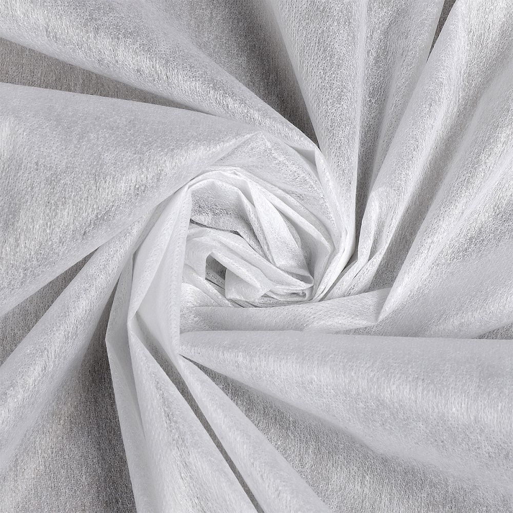 Флизелин клеевой точечный 40 г/м², IdealTex РА, белый 6040W 90см рул.25м