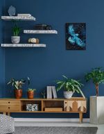 Алмазная (кристальная) мозаика Фрея ALPD-177, на подрамнике Сказочная птица, 30х40 см