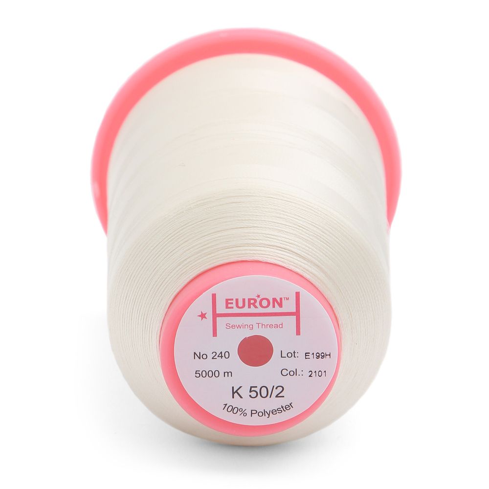 Нитки швейные Euron K 50/2 №240 5000м (2101)